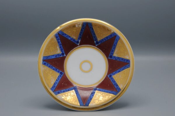 Darte Freres (?) - Cup and saucer with chinoiserie decoration, early 19th century