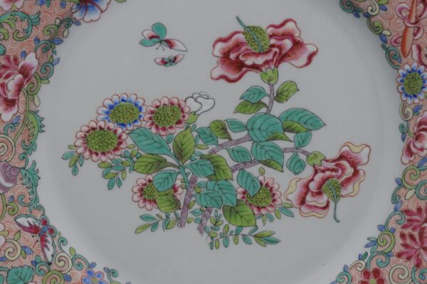 Porcelaine de Paris, famille rose dish