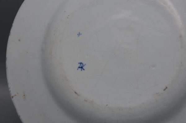 Pseudo Delft dish with spurious mark - early 20th century