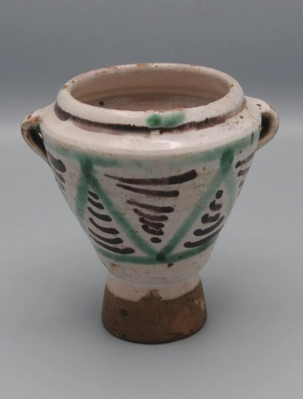 Teruel (Aragon) - Spanish Maiolica Mortar, 17th century