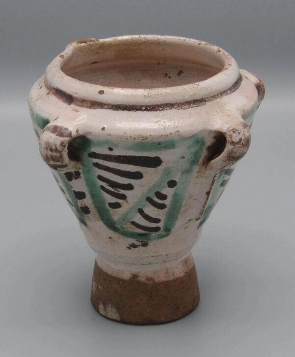 Teruel (Aragon) - Spanish Maiolica Mortar, 17th century