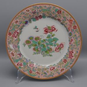 Porcelaine de Paris, famille rose dish