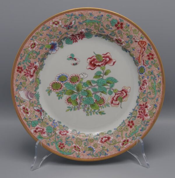 Porcelaine de Paris, famille rose dish
