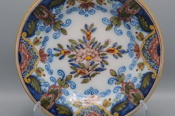Tichelaar Makkum - set of hand-painted vintage plates, second half 20th century