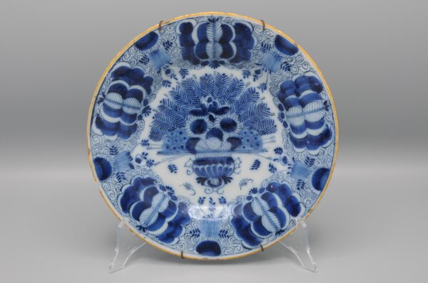 Delft 'Peacock' plate - second half 18th century