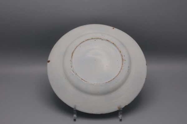 Delft chinoiserie plate - Mid 18th century