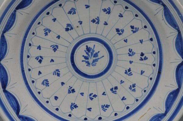 French faience dish, ca 1800