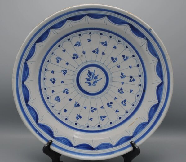 French faience dish, ca 1800