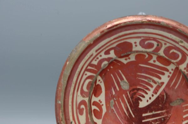 Hispano Moresque Lustreware plate - Late 17th century, Manises