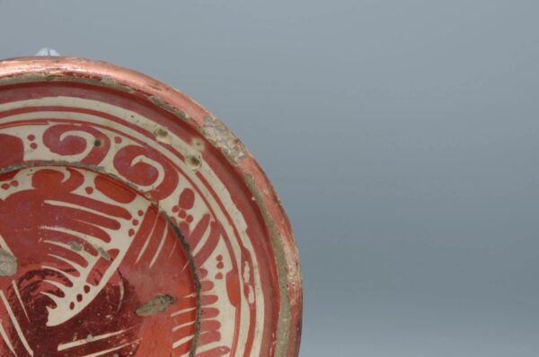 Hispano Moresque Lustreware plate - Late 17th century, Manises