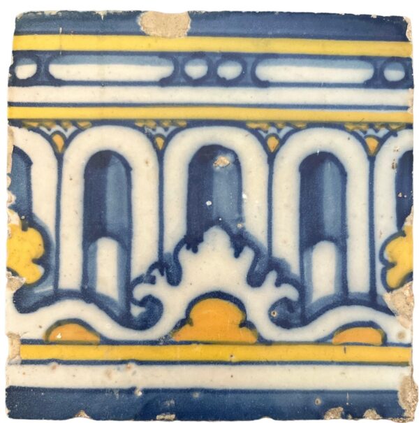 Azulejo - Spanish Tile, Talavera 17th century
