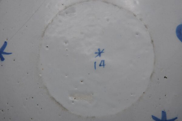 Delft "De Witte Starre" - 18th century Dragonfly Charger