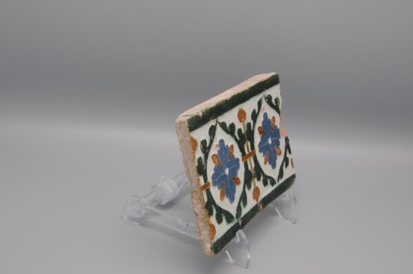 Azulejo, Arista y Cuenca - Spanish Moorish Mudejar Tile, Toledo 16th century