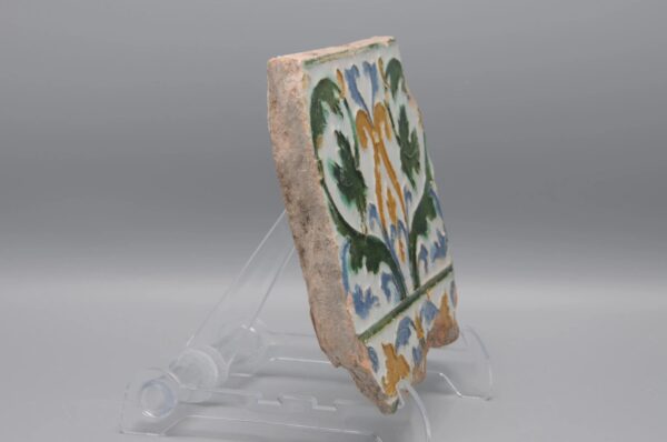 Azulejo, Arista y Cuenca - Spanish Moorish Mudejar Tile, Toledo 16th century