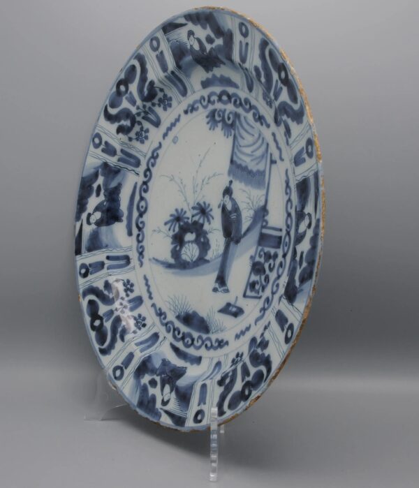 Delft - Wanli style dish, late 17th century