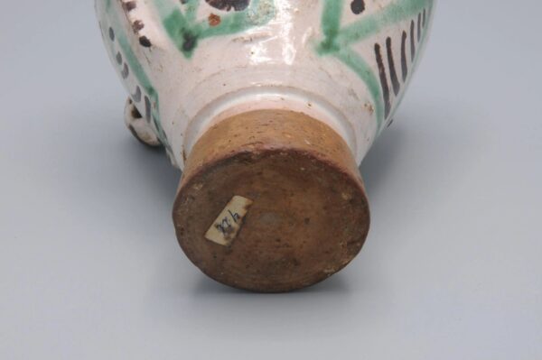 Teruel (Aragon) - Spanish Maiolica Mortar, 17th century