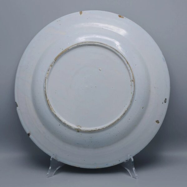 Delft Blue chinoiserie charger - second 18th century