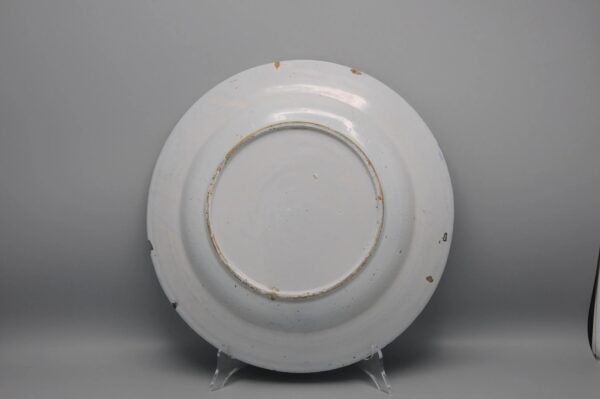 Delft Blue chinoiserie charger - second 18th century