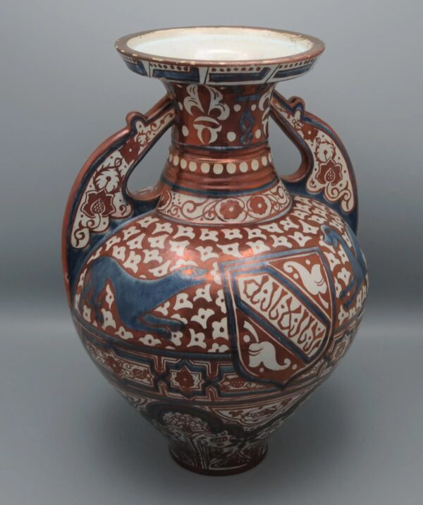 Hispano Moresque Lusterware Alhambra Vase - early 20th century Valencia