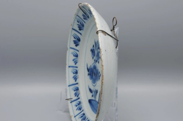 Delft - 18th century 'Chinoiserie' Blue and White Delft Plate