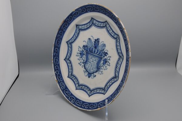 Delft Blue charger - 18th century