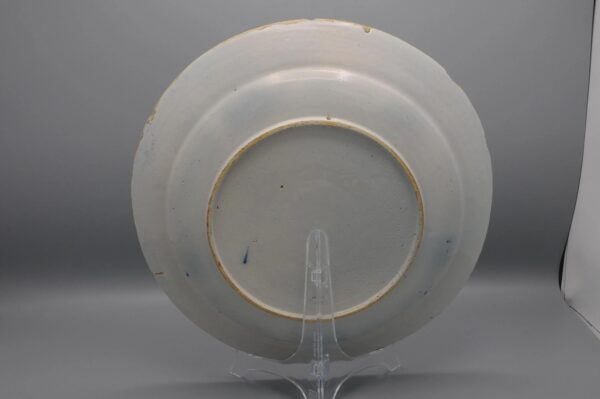 Delft Blue chinoiserie charger - second 18th century