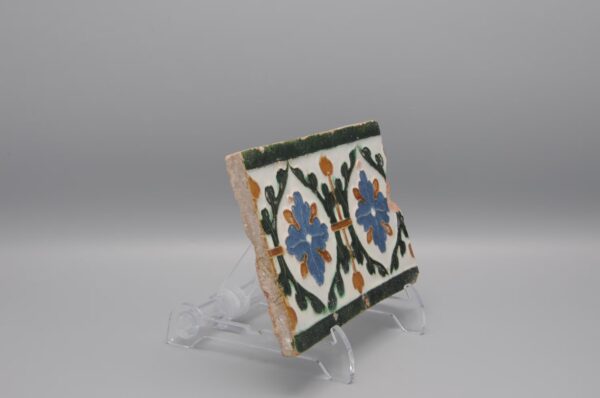 Azulejo, Arista y Cuenca - Spanish Moorish Mudejar Tile, Toledo 16th century