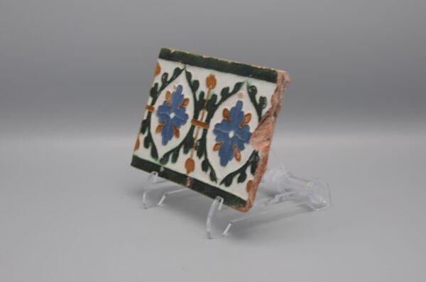 Azulejo, Arista y Cuenca - Spanish Moorish Mudejar Tile, Toledo 16th century