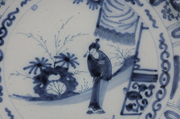 Delft - Wanli style dish, late 17th century