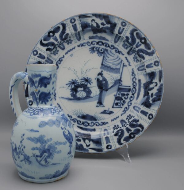 Delft - Wanli style dish, late 17th century