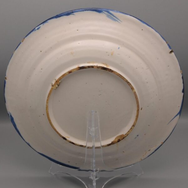 Delft or Hanau - Wanli style dish, late 17th century