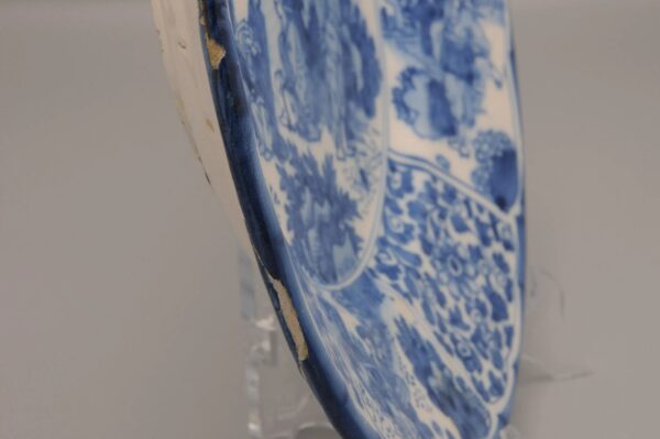Delft or Hanau - Wanli style dish, late 17th century