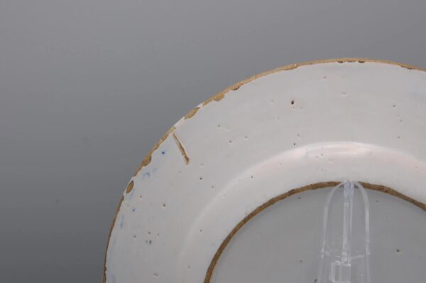 Delft polychrome 'Boerendelft' plate - early 19th century