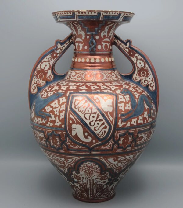 Hispano Moresque Lusterware Alhambra Vase - early 20th century Valencia