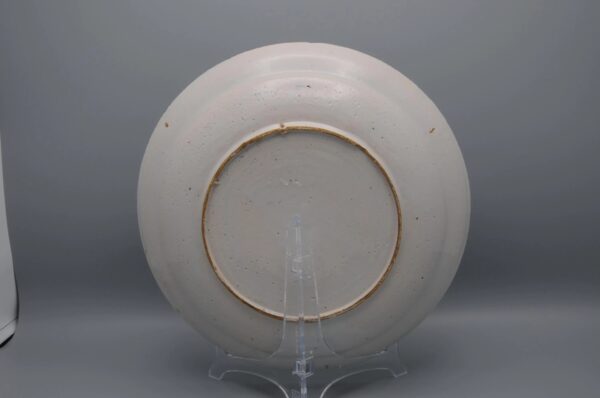 Delft polychrome charger - mid 18th century