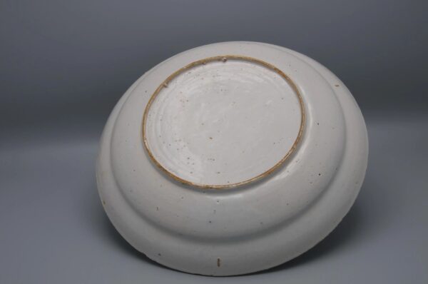 Delft polychrome charger - mid 18th century